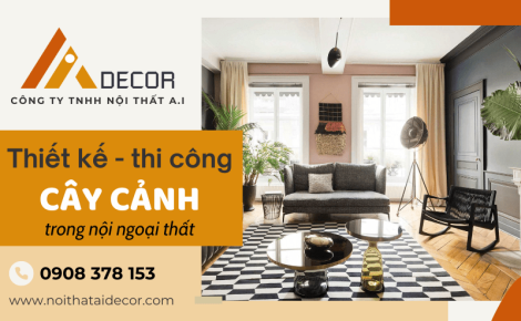 Dịch vụ thiết kế và thi công cây cảnh trong nội ngoại thất