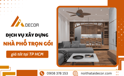 Dịch vụ xây dựng nhà phố trọn gói giá tốt tại TP HCM 