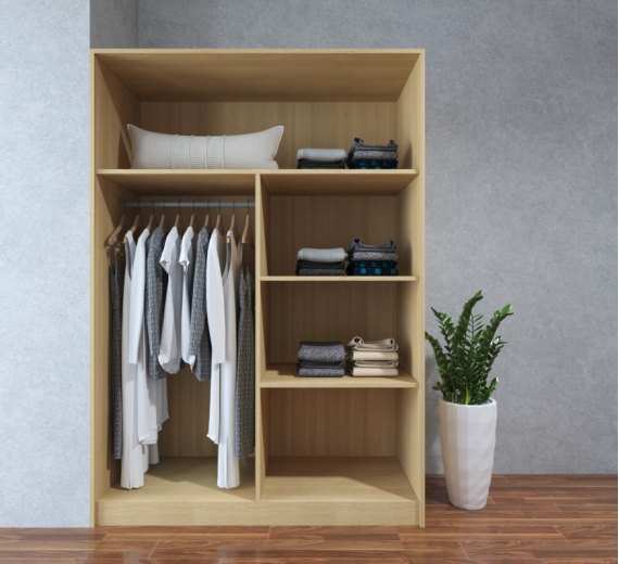 Tủ Quần Áo 2 Cánh Mở 01
