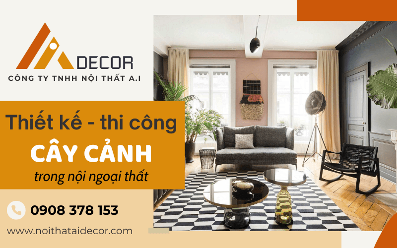 thiết kế thi công cây cảnh