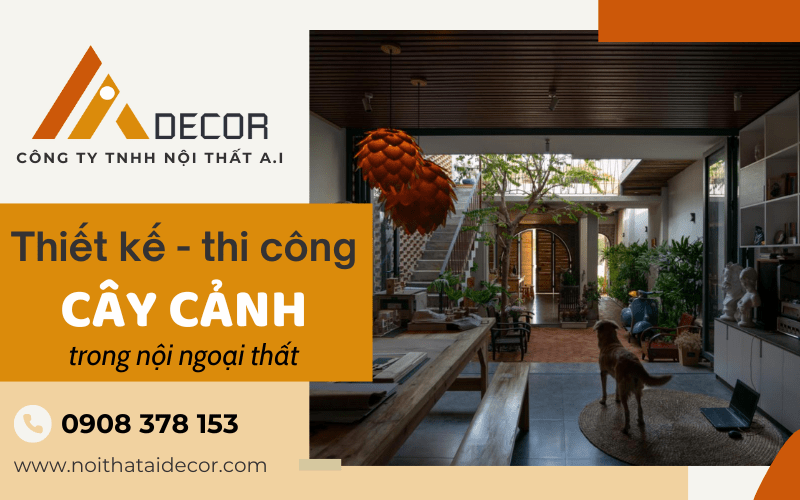 thiết kế thi công cây cảnh