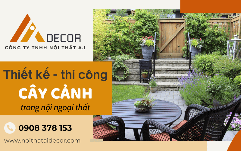 thiết kế thi công cây cảnh