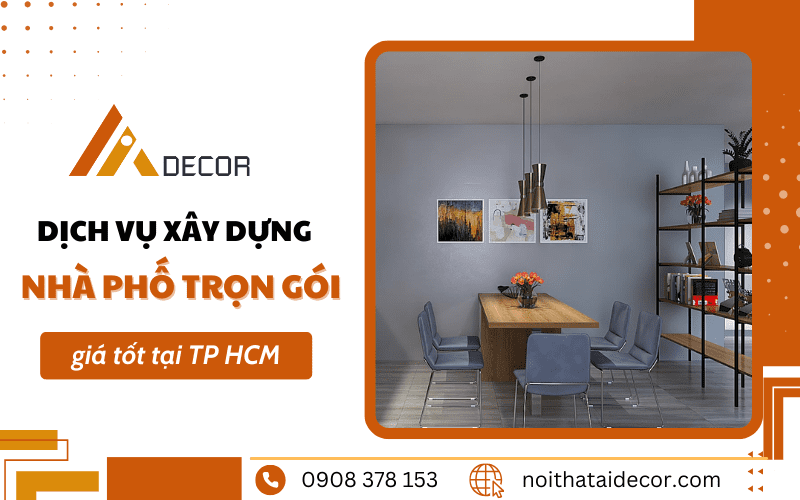 xây dựng nhà phố trọn gói